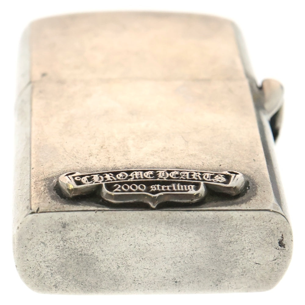 CHROME HEARTS(クロムハーツ) ZIPPO LIGHTERZ-V1 V1スモール CHクロス ジッポライター シルバー BCA398