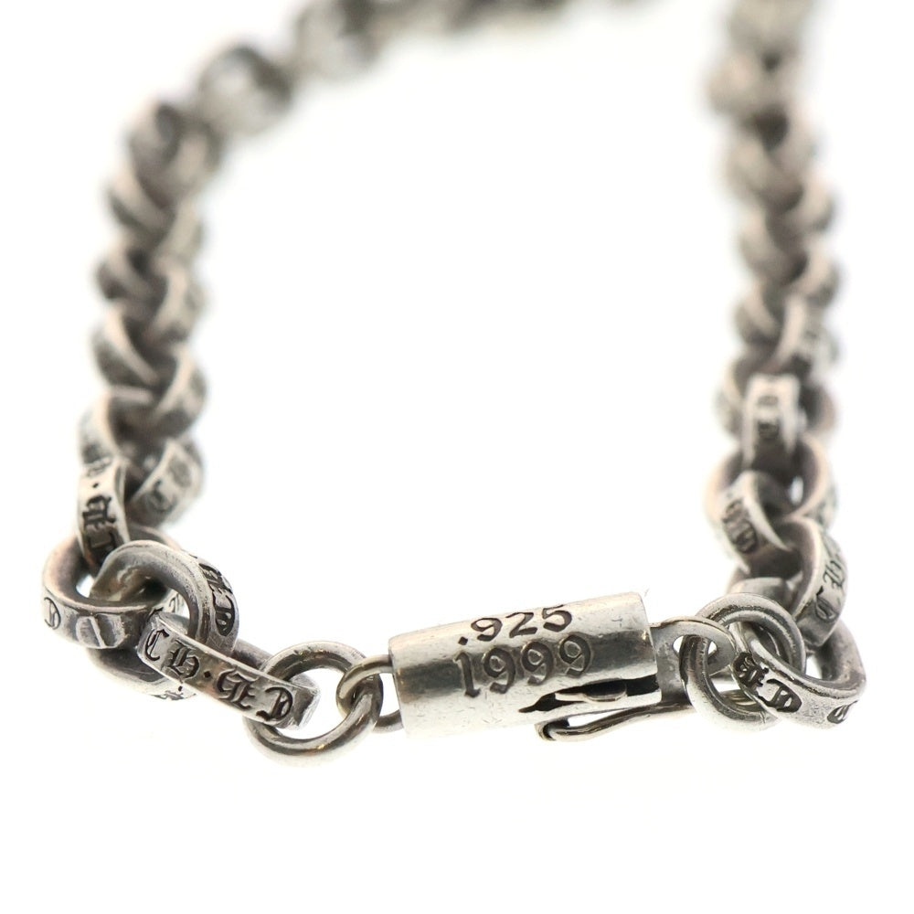 CHROME HEARTS(クロムハーツ) PAPER CHAIN ペーパーチェーン ブレスレット シルバー BCA178