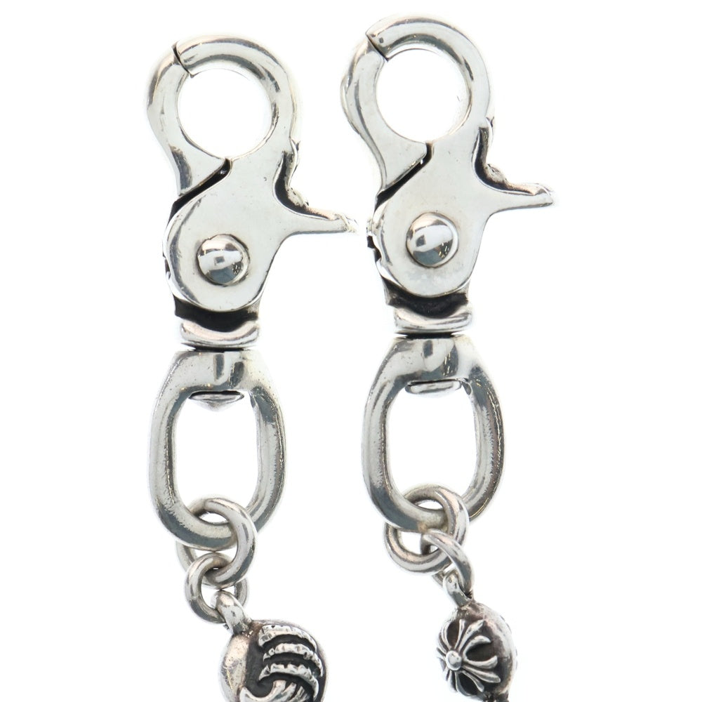 CHROME HEARTS(クロムハーツ) 2MULTIBALL LONG-T 2クリップロング #2マルチボール シルバーウォレットチェーン