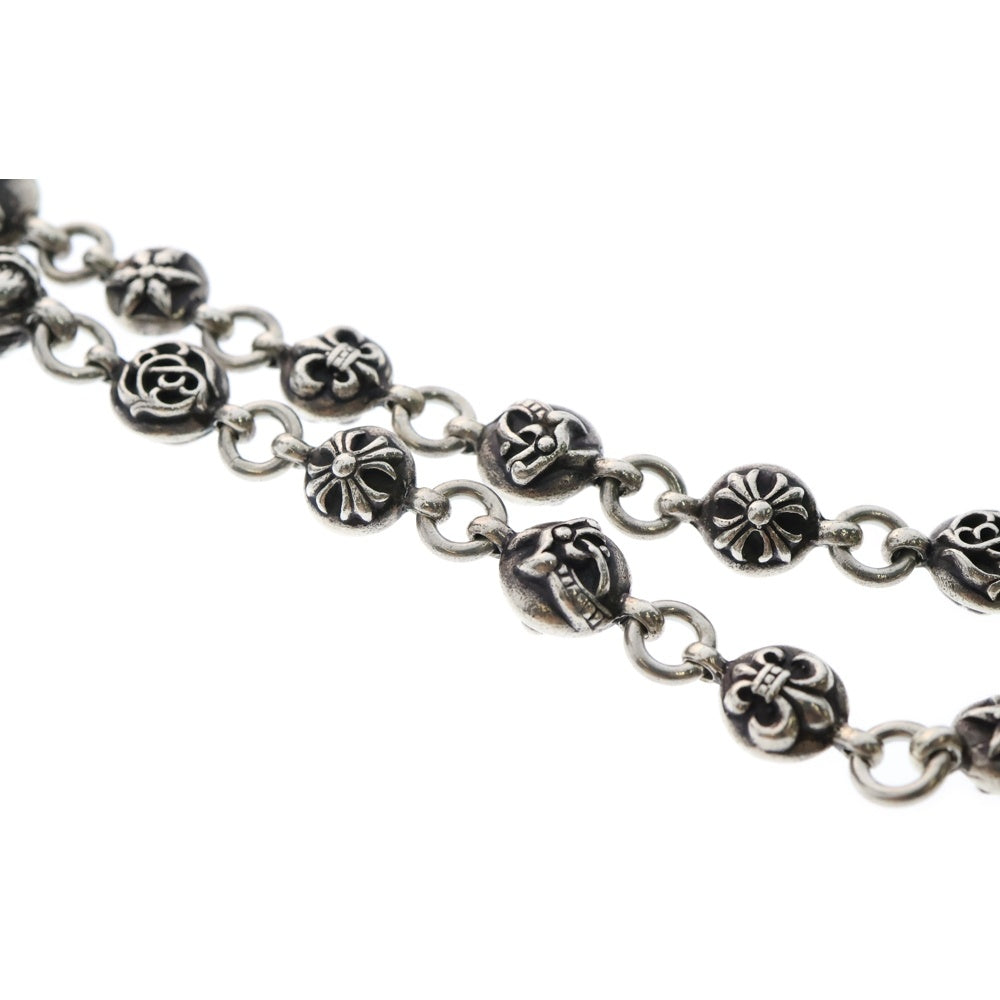 CHROME HEARTS(クロムハーツ) 2MULTIBALL LONG-T 2クリップロング #2マルチボール シルバーウォレットチェーン