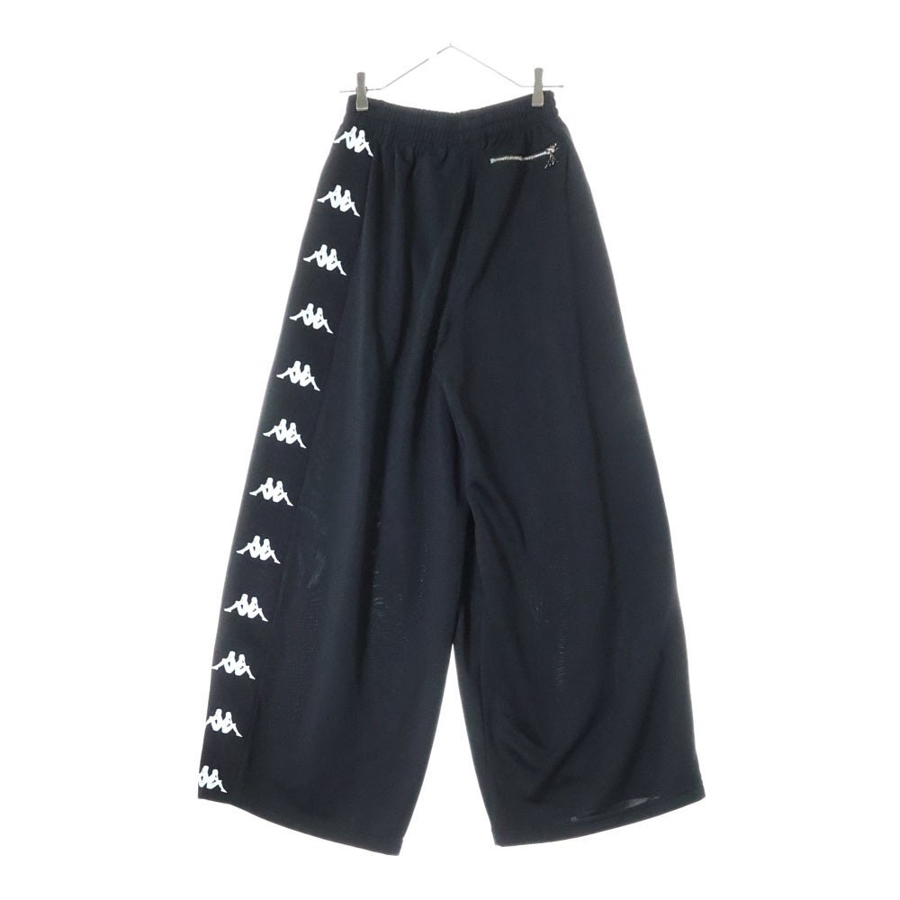 ACNE(アクネ) ×Kappa Relaxed Fit Trousers SP-UX-TROU000016 カッパ リラックスフィット トラウザーズ パンツ ブラック