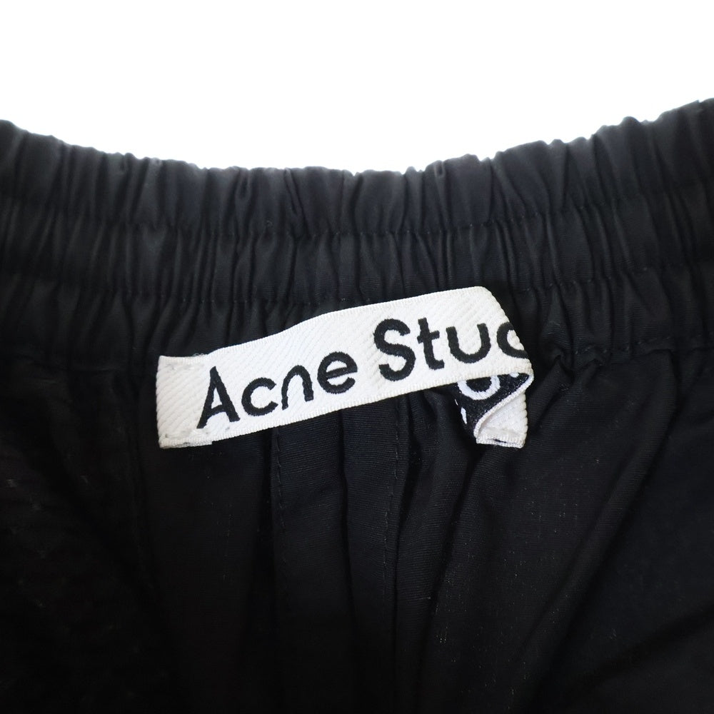 ACNE(アクネ) Relaxed Fit Trousers FN-MN-TROU001076 リラックスフィット トラウザーズ パンツ ブラック