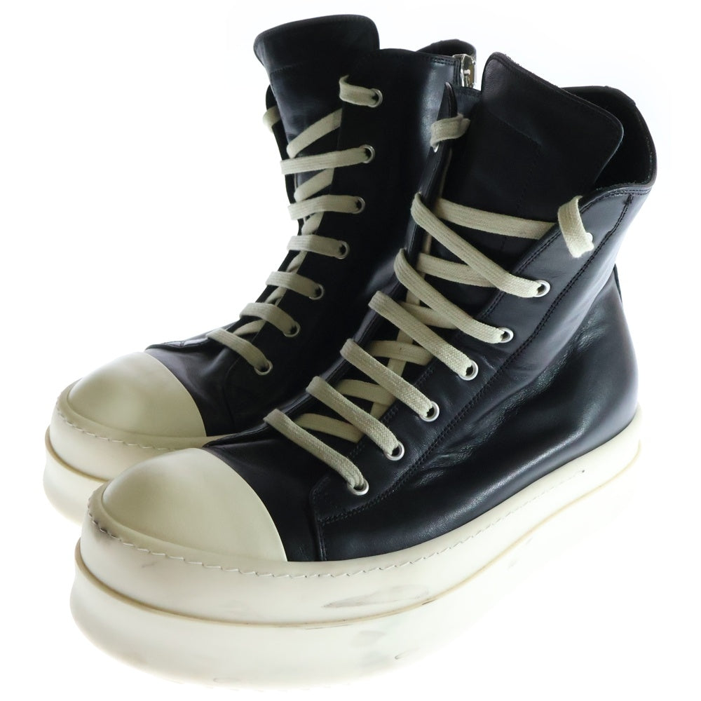Rick Owens(リックオウエンス) Mega Bumper Sneaks RU02E1859 メガバンパー ハイカットスニーカー シューズ EU42/27.5cm ブラック