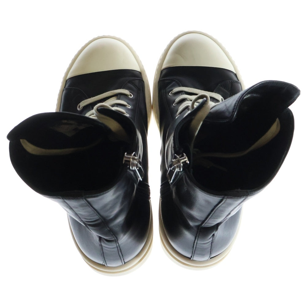 Rick Owens(リックオウエンス) Mega Bumper Sneaks RU02E1859 メガバンパー ハイカットスニーカー シューズ EU42/27.5cm ブラック