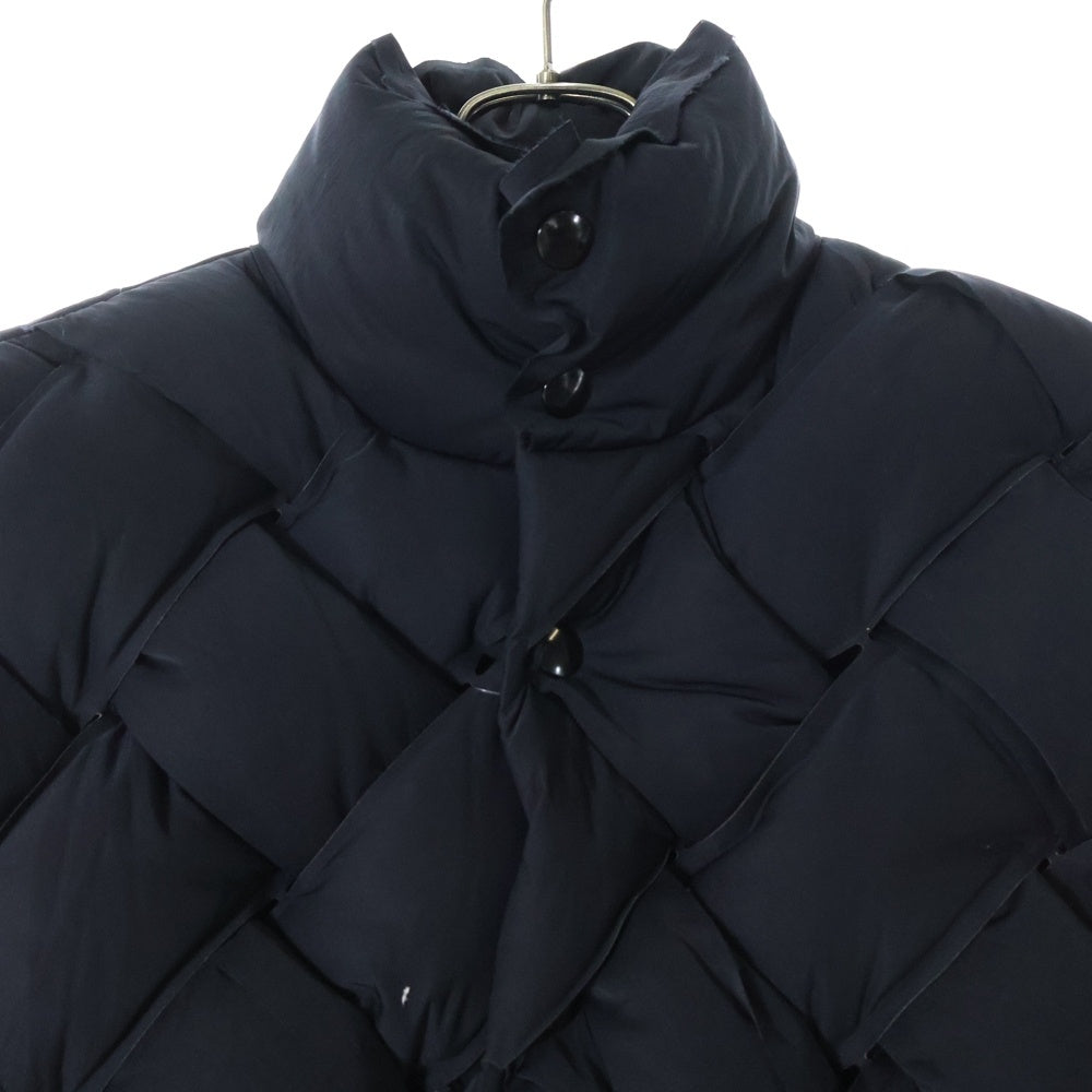 BOTTEGA VENETA(ボッテガヴェネタ) イントレチャート テクニカルナイロン ダウンベスト 664055 VF4K0 ダウンジャケット アウター ブラック