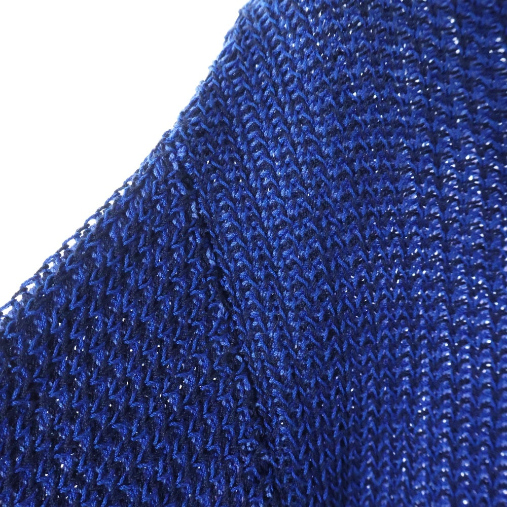 MARNI(マルニ) ブランドロゴ刺繍デザイン フード付きニット GCMG0325Q0 UFCB14 ブルー