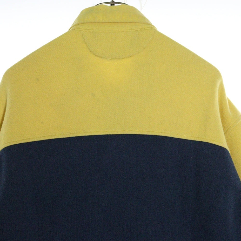 POLO RALPH LAUREN(ポロラルフローレン) SNOW BEACH スノービーチ 長袖ラガーシャツ イエロー/ネイビー