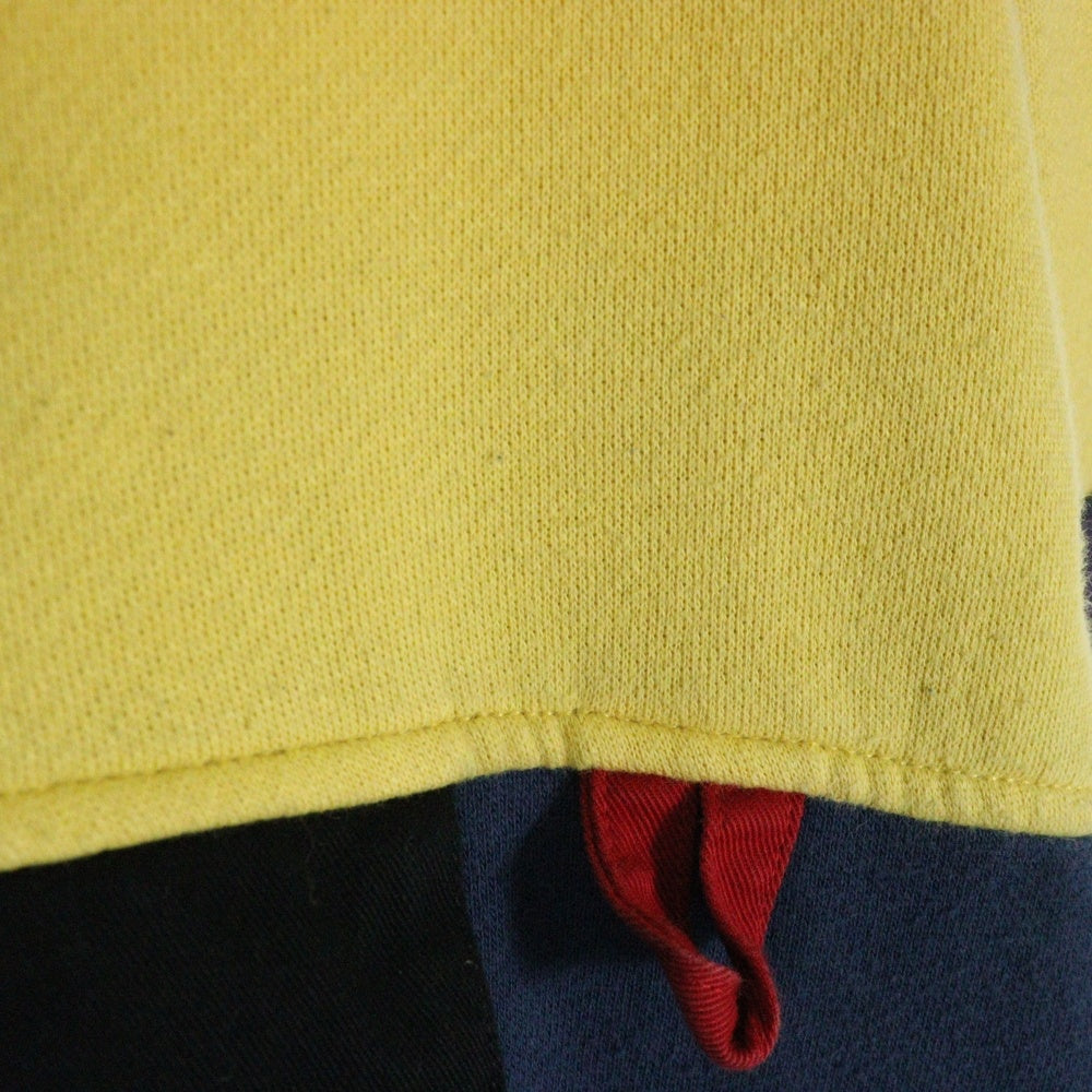 POLO RALPH LAUREN(ポロラルフローレン) SNOW BEACH スノービーチ 長袖ラガーシャツ イエロー/ネイビー
