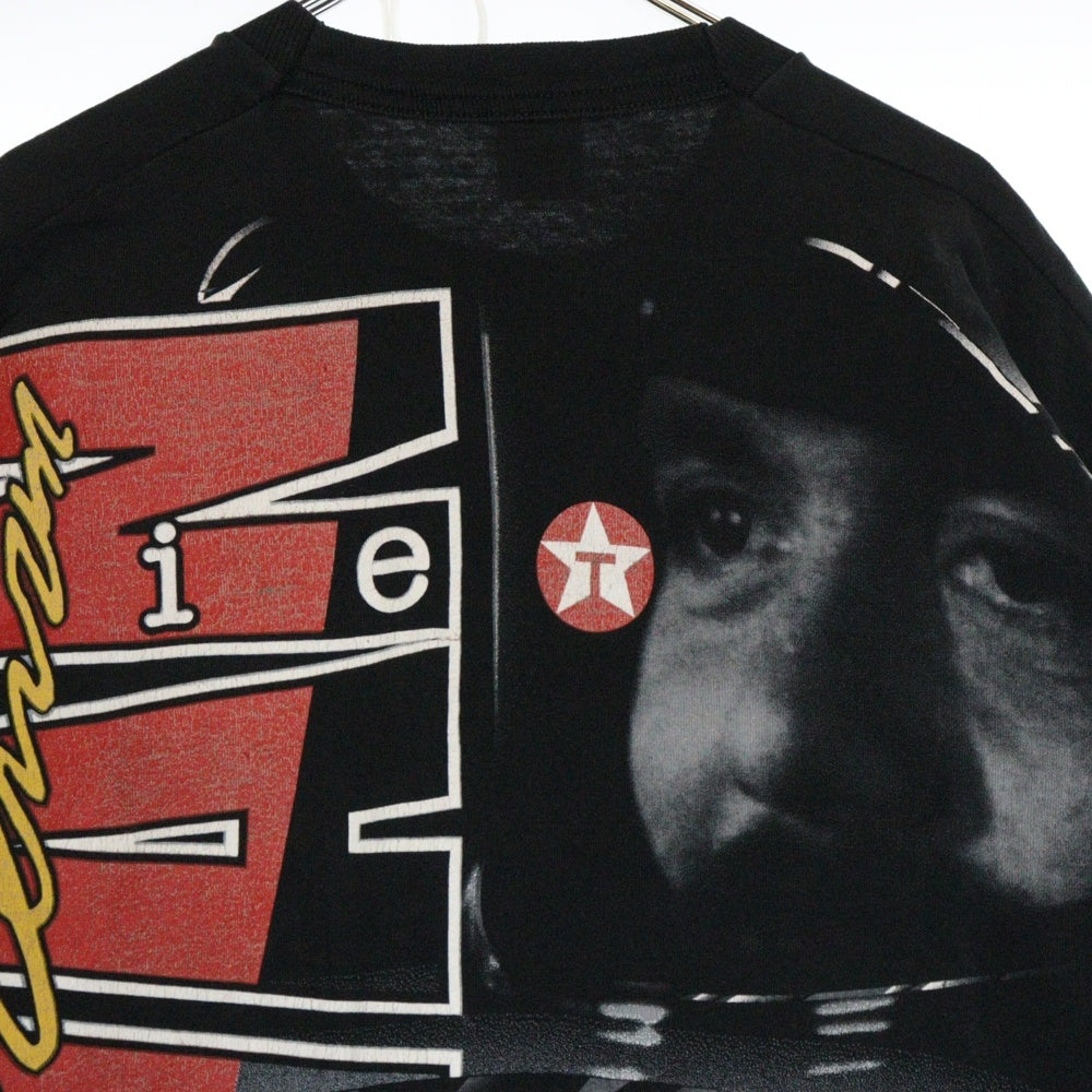 VINTAGE(ヴィンテージ) IRVAN Back for the attack 半袖Tシャツ カットソー ブラック