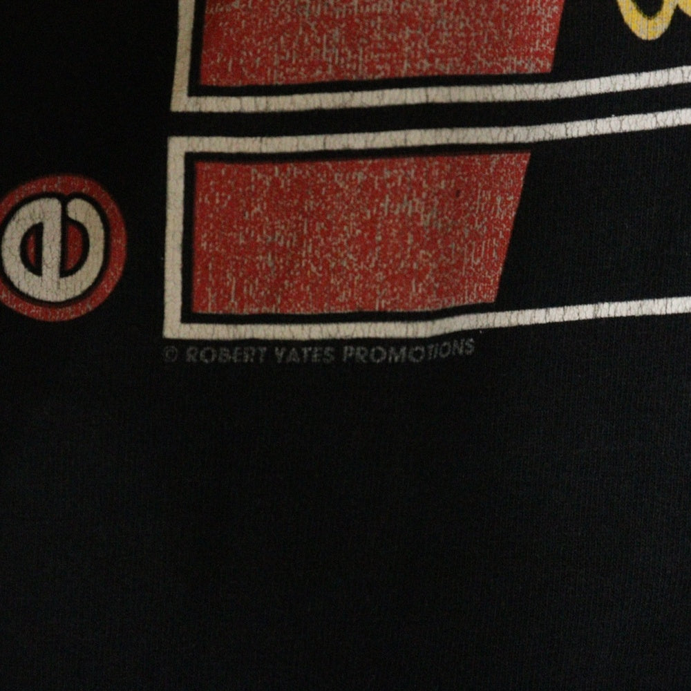 VINTAGE(ヴィンテージ) IRVAN Back for the attack 半袖Tシャツ カットソー ブラック