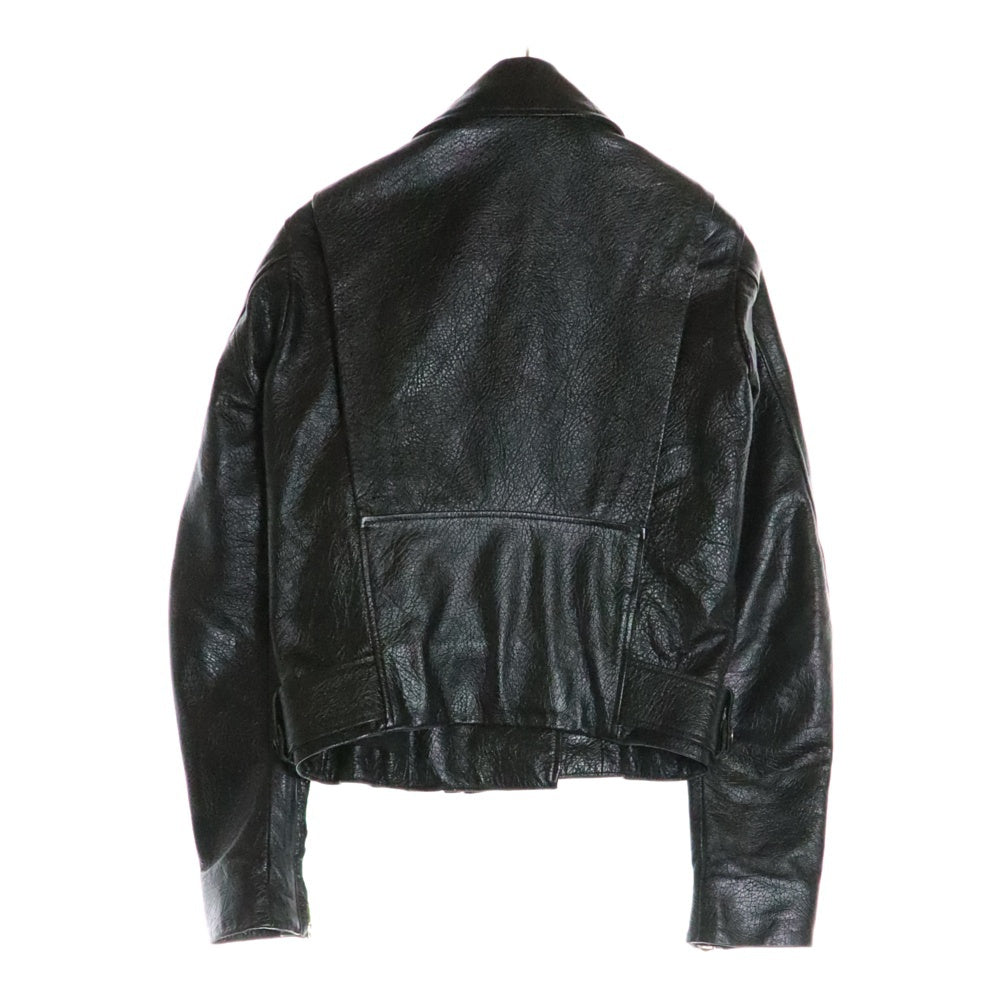 Acne Studios(アクネ ストゥディオズ) MERCI メルシー レザーライダースジャケット ブラック レディース
