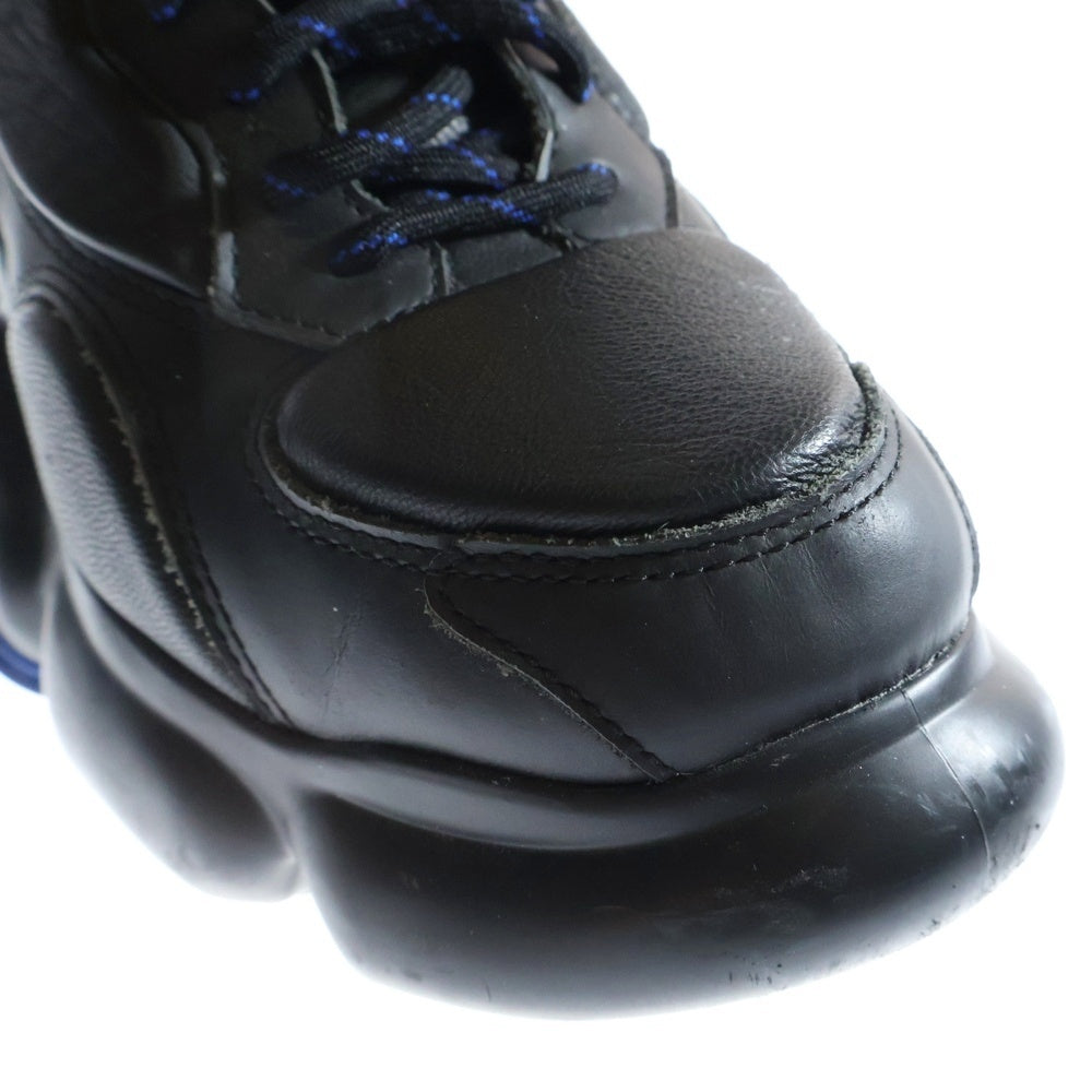 grounds(グラウンズ) MOOPIE BASKET BLUE RF ムーピーバスケット US8/25cm ブラック/ブルー レディース