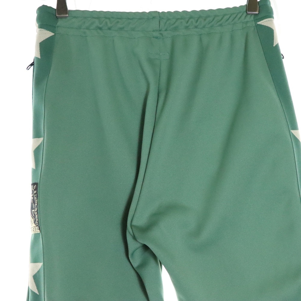 KAPITAL(キャピタル) Stuntman Star Pants K2410LP106 スムースジャージースタントマン&ウーマン トラックパンツ グリーン