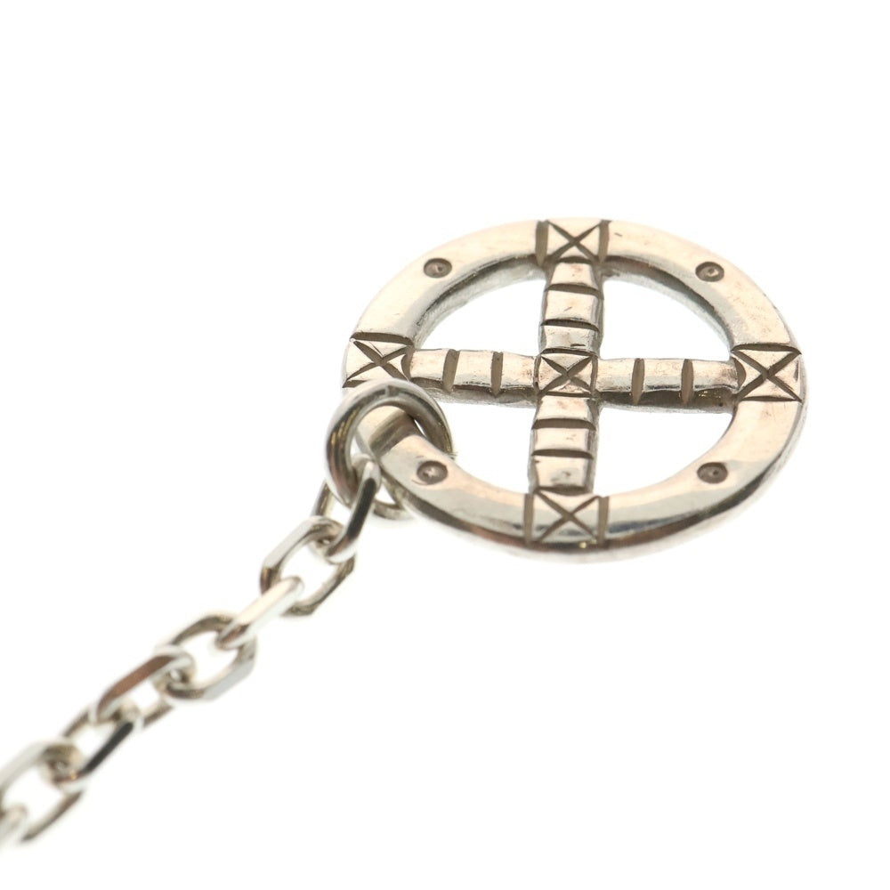 MOTO(モト) THIN SQUARE CHAIN SNAKE HOOK 小ホイール スネークフック 細角チェーン シルバー