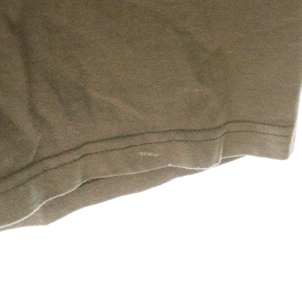 STUSSY(ステューシー) 90s オールドステューシー シャドーマン ジャズマン 半袖Tシャツ カットソー カーキ