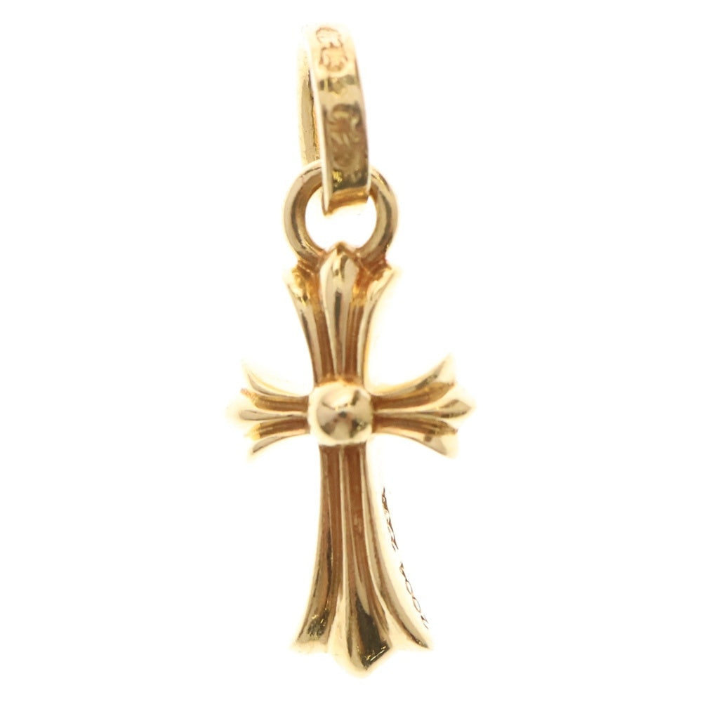 CHROME HEARTS(クロムハーツ) 22K CRS BBYFAT ベイビーファットクロス ペンダントトップ ゴールド BCA037