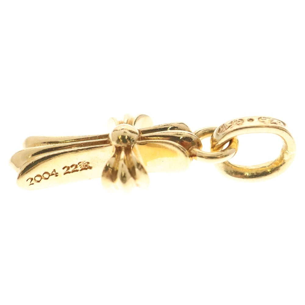 CHROME HEARTS(クロムハーツ) 22K CRS BBYFAT ベイビーファットクロス ペンダントトップ ゴールド BCA037