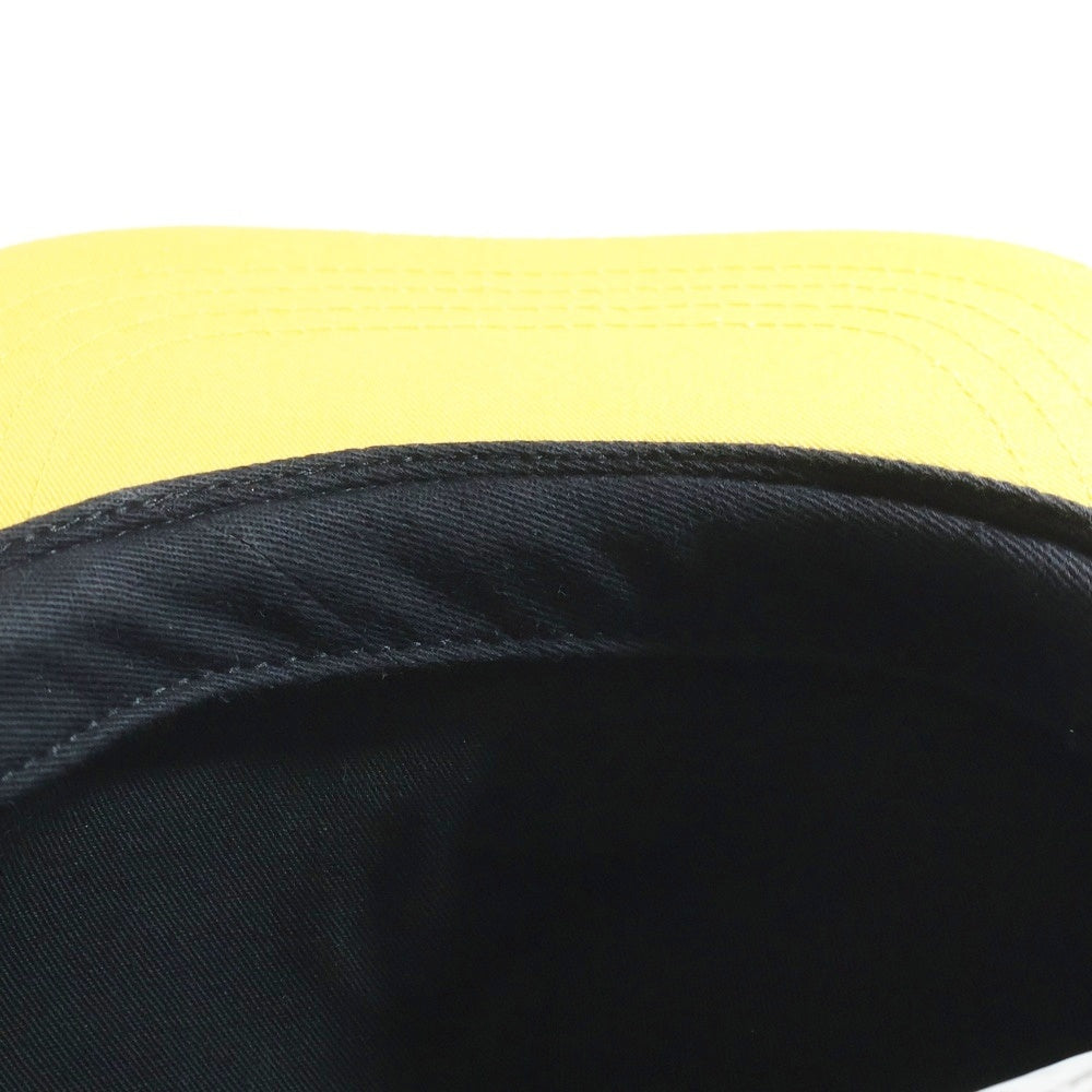 CHROME HEARTS(クロムハーツ) HAT 5 PNL CAP BSBL CHロゴベースボールキャップ 帽子 グリーン/イエロー