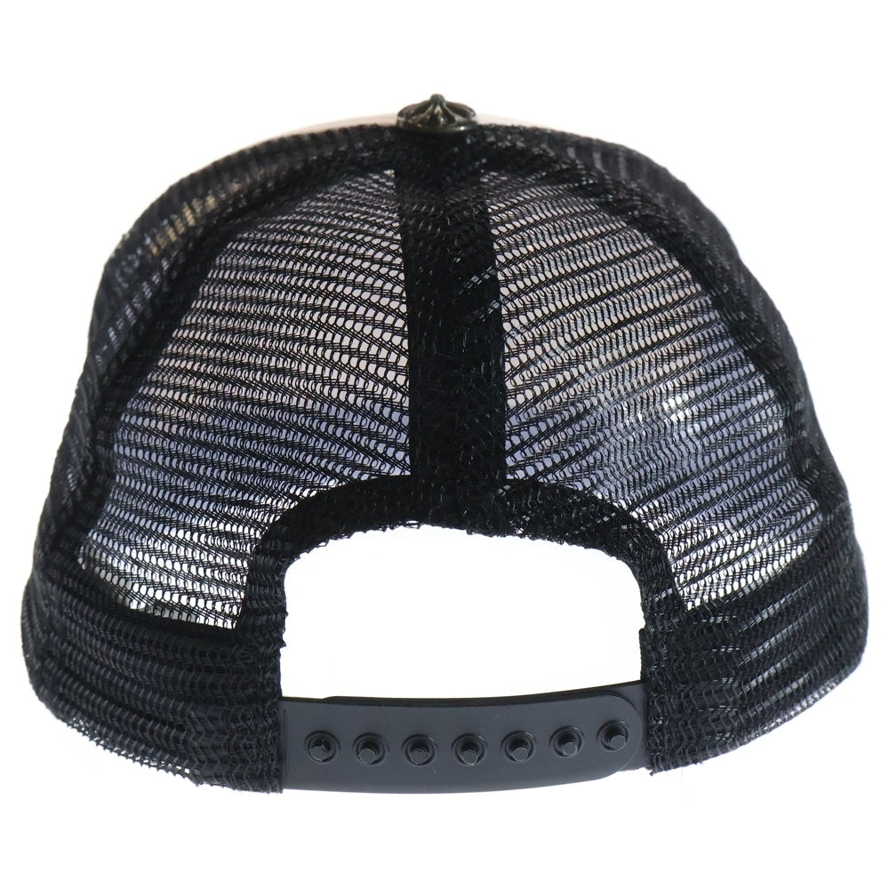 CHROME HEARTS(クロムハーツ) TRUCKER CAP CHパッチメッシュトラッカーキャップ クロスボール付 帽子 ホワイト/ブラック