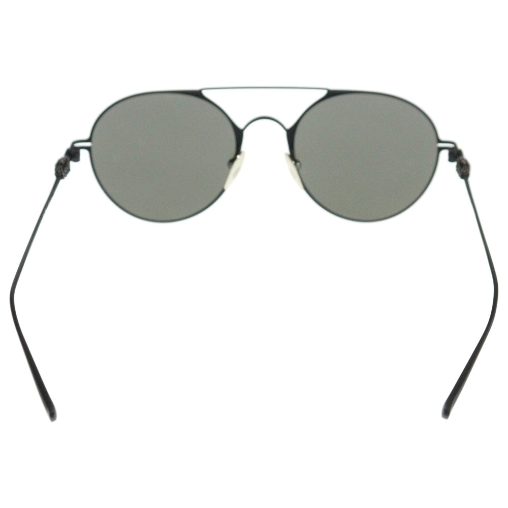 CHROME HEARTS(クロムハーツ) PAIRASS フローラル ダブルブリッジ ミラーレンズサングラス アイウェア 眼鏡 ブラック