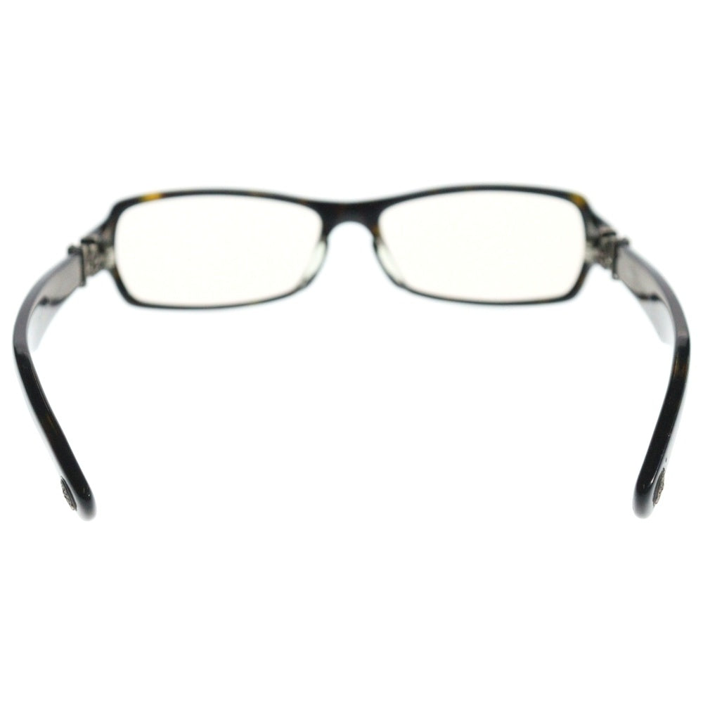 CHROME HEARTS(クロムハーツ) GITTIN ANY?-II BSフレアテンプル スクエアフレームサングラス アイウェア 眼鏡 ブラウン/クリア