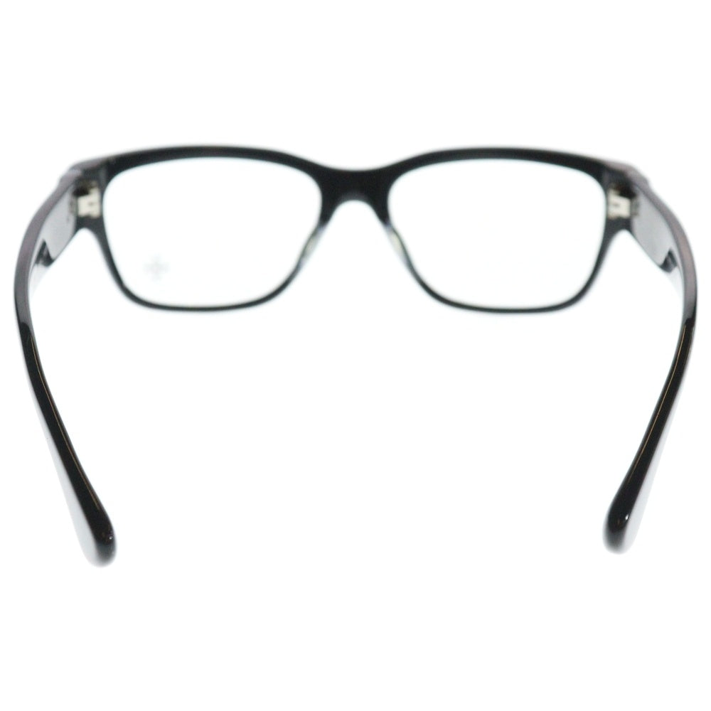 CHROME HEARTS(クロムハーツ) HAPPY VALLEY-A フレアニーテンプル スクエアフレームサングラス アイウェア 眼鏡 ブラック/クリア