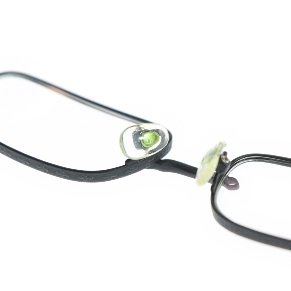 CHROME HEARTS(クロムハーツ) SKIDDER CHプラススキニーテンプル サングラス アイウェア 眼鏡 ブラック