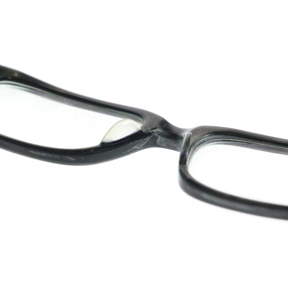 CHROME HEARTS(クロムハーツ) FUN HATCH-A クロステンプル スクエアフレームサングラス アイウェア 眼鏡 ブラック/クリア