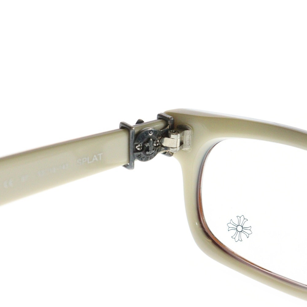 CHROME HEARTS(クロムハーツ) SPLAT BSフレアテンプル サングラス 眼鏡 アイウェア ブラウン/ベージュ