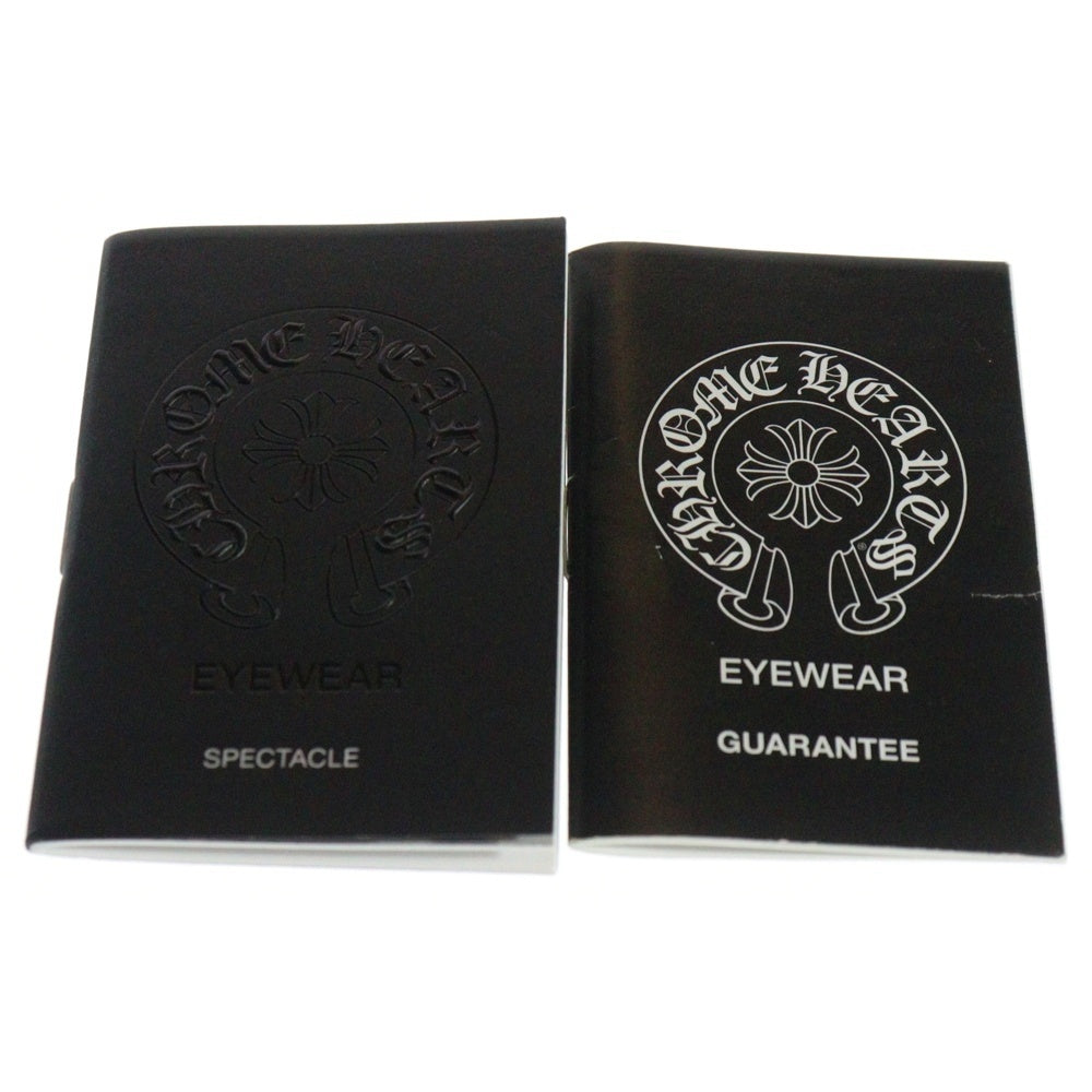 CHROME HEARTS(クロムハーツ) DON'T CALL ME ALICE オーバルテンプルサングラス アイウェア 眼鏡 ブラウン/ブラック