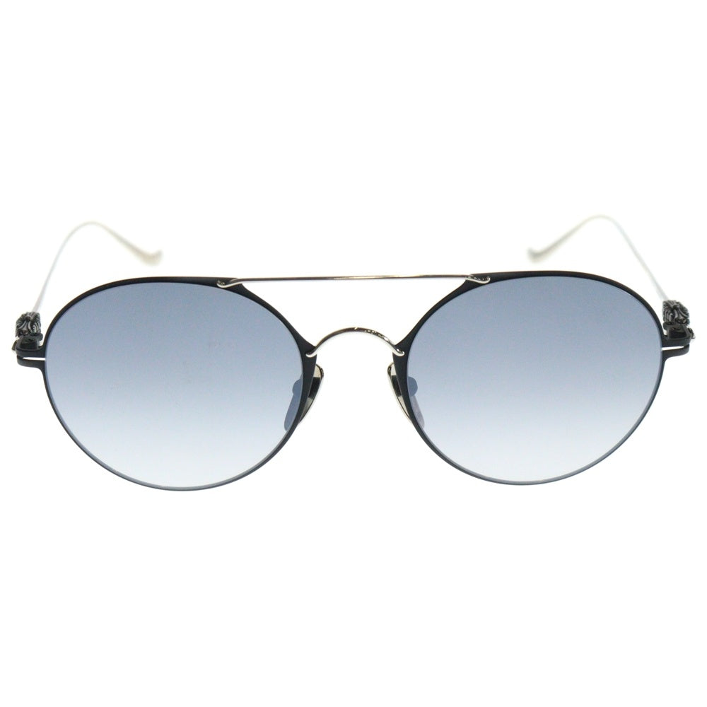 CHROME HEARTS(クロムハーツ) PAIRASS フローラル ダブルブリッジ カラーレンズサングラス アイウェア 眼鏡 ブラック/シルバー