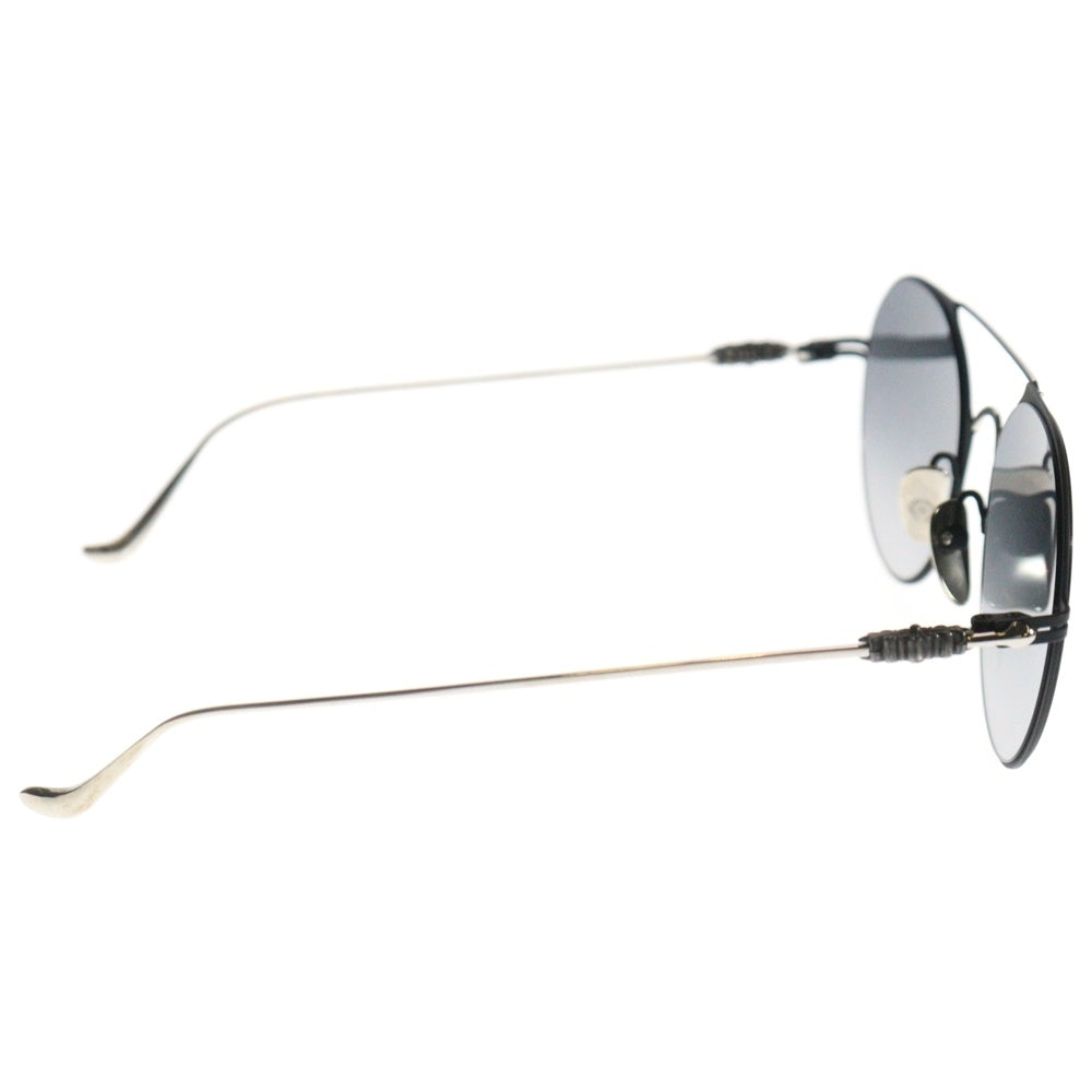 CHROME HEARTS(クロムハーツ) PAIRASS フローラル ダブルブリッジ カラーレンズサングラス アイウェア 眼鏡 ブラック/シルバー