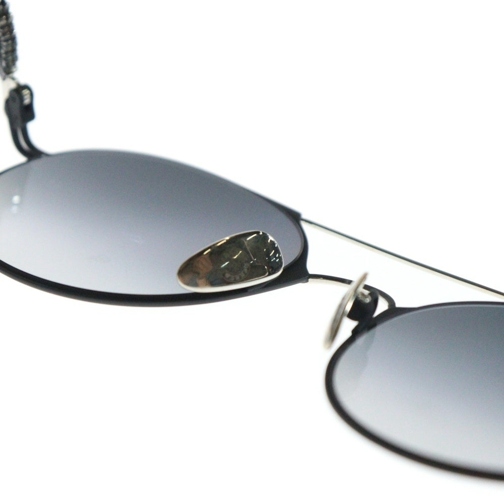 CHROME HEARTS(クロムハーツ) PAIRASS フローラル ダブルブリッジ カラーレンズサングラス アイウェア 眼鏡 ブラック/シルバー