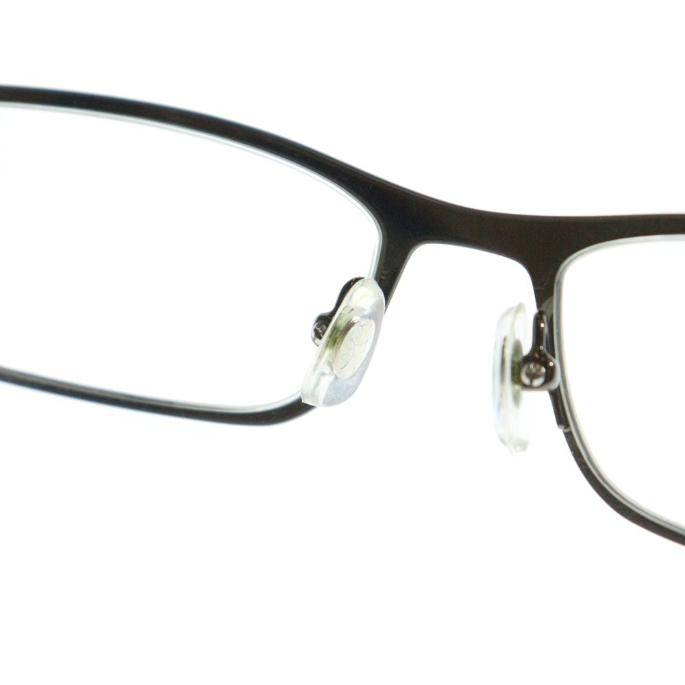 CHROME HEARTS(クロムハーツ) M.DIVER CHプラステンプル レザーサングラス アイウェア 眼鏡 ブラック/クリア