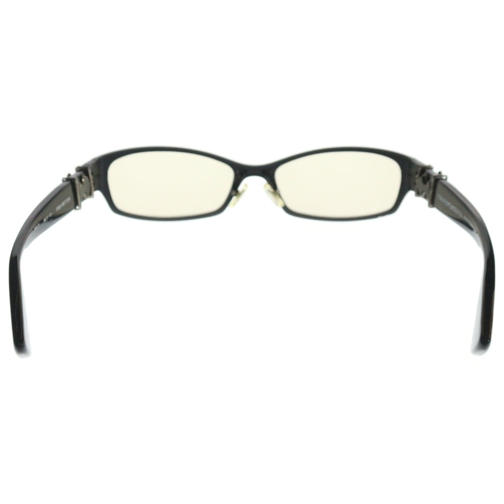 CHROME HEARTS(クロムハーツ) FISH MITTEN BSフレアテンプル スクエアフレームサングラス アイウェア 眼鏡 ブラック