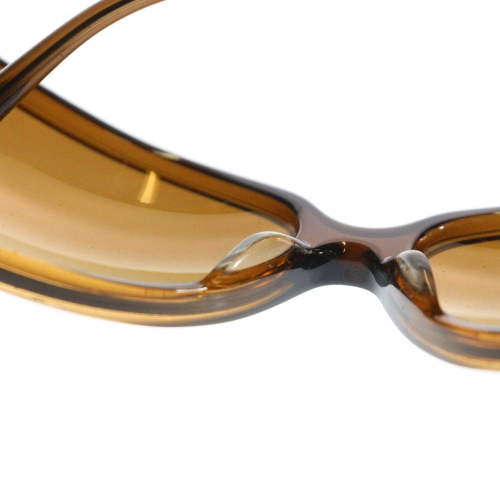 CHROME HEARTS(クロムハーツ) JELLY ROLL CHプラステンプル クリアサングラス アイウェア 眼鏡 ブラウン