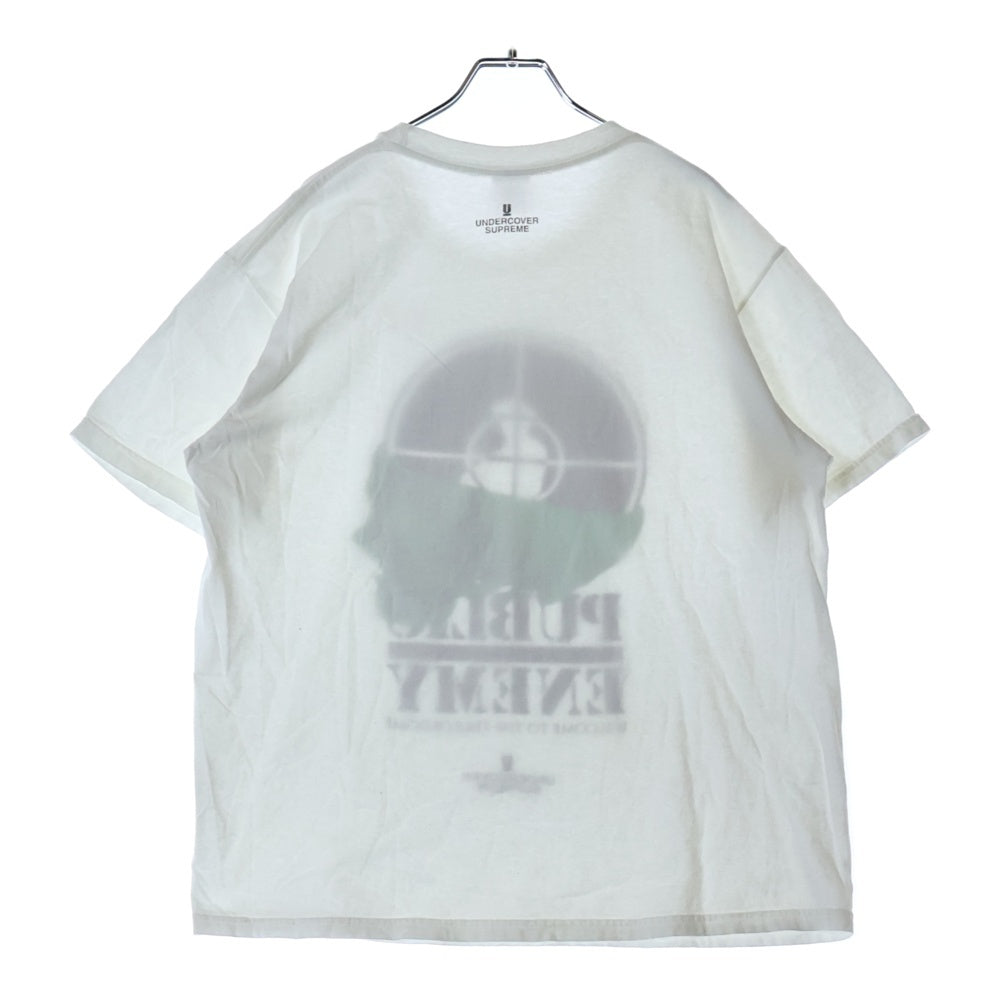 SUPREME(シュプリーム) 18SS ×UNDERCOVER Public Enemy Terrordome Tee アンダーカバー パブリックエネミー 半袖Tシャツ カットソー ホワイト