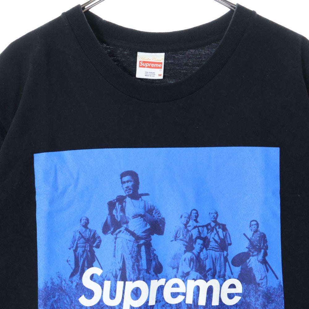 SUPREME(シュプリーム) 16AW ×UNDERCOVER Seven Samurai Tee アンダーカバー セブン サムライ 7人の侍 クルーネック 半袖Tシャツ カットソー ブラック