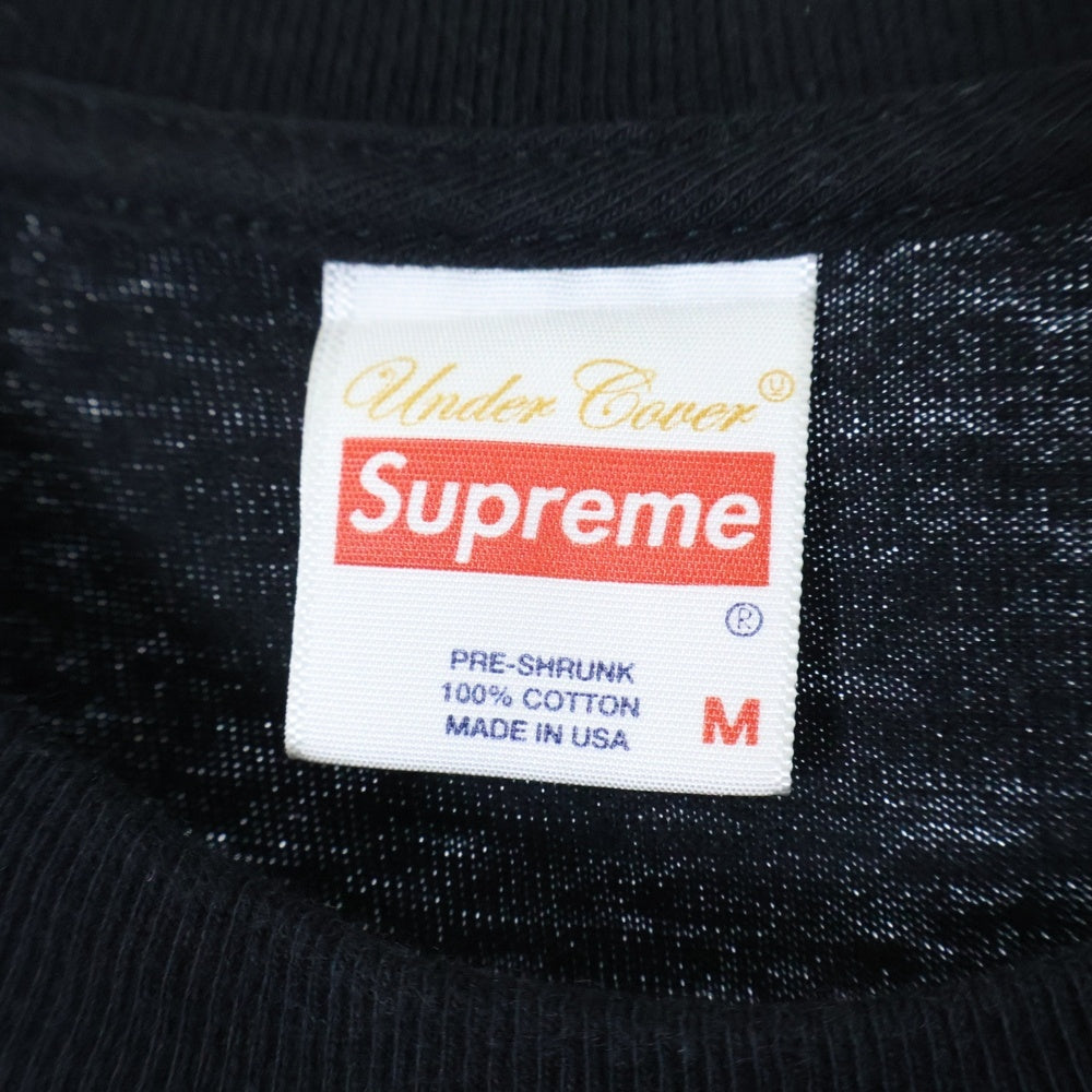 SUPREME(シュプリーム) 16AW ×UNDERCOVER Seven Samurai Tee アンダーカバー セブン サムライ 7人の侍 クルーネック 半袖Tシャツ カットソー ブラック