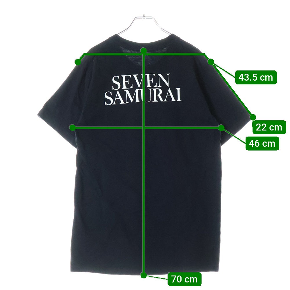 SUPREME(シュプリーム) 16AW ×UNDERCOVER Seven Samurai Tee アンダーカバー セブン サムライ 7人の侍 クルーネック 半袖Tシャツ カットソー ブラック