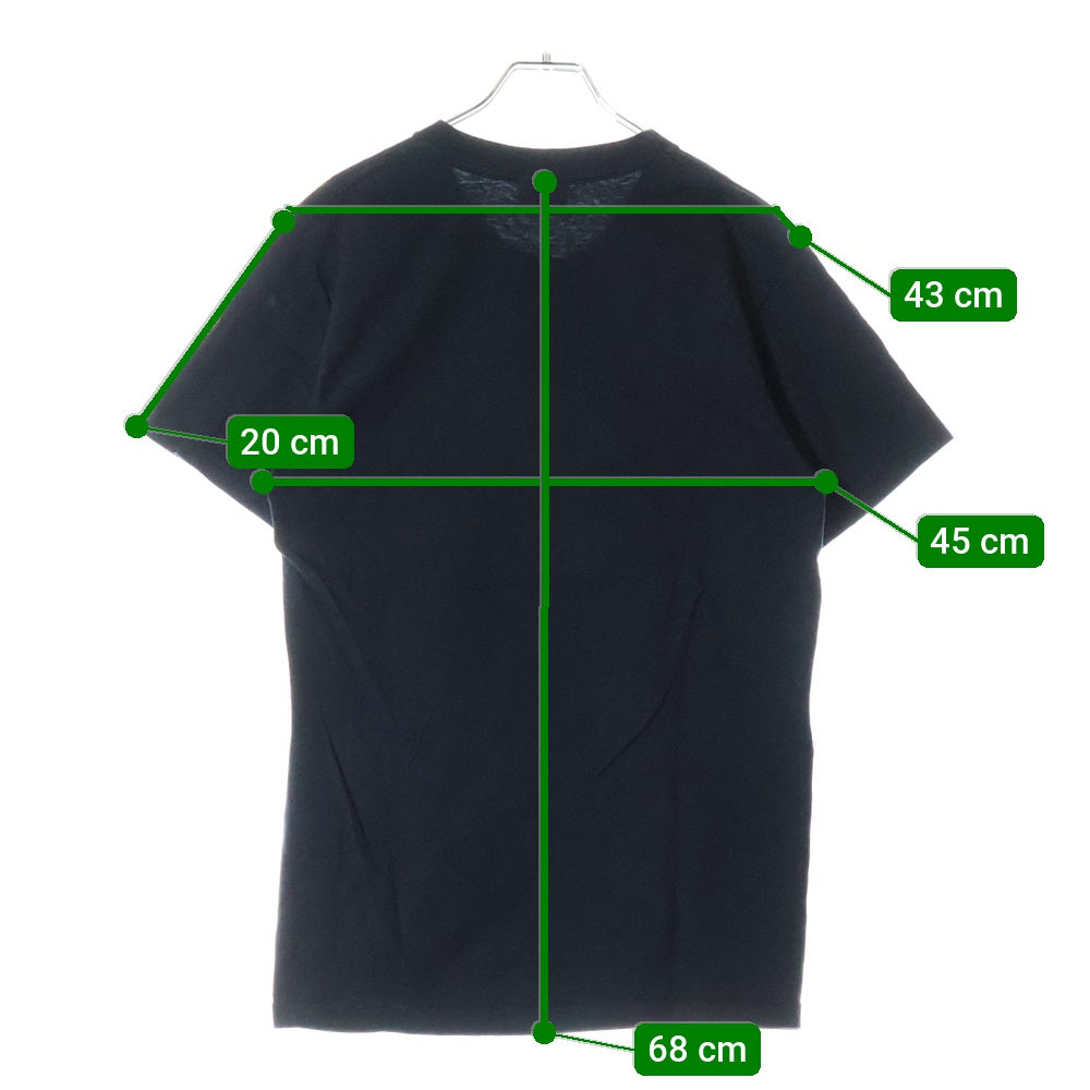 SUPREME(シュプリーム) 17SS×COMME des GARCONS BOX Logo Tee コムデギャルソンシャツ ボックスロゴ クルーネック半袖Tシャツ カットソー ブラック/レッド