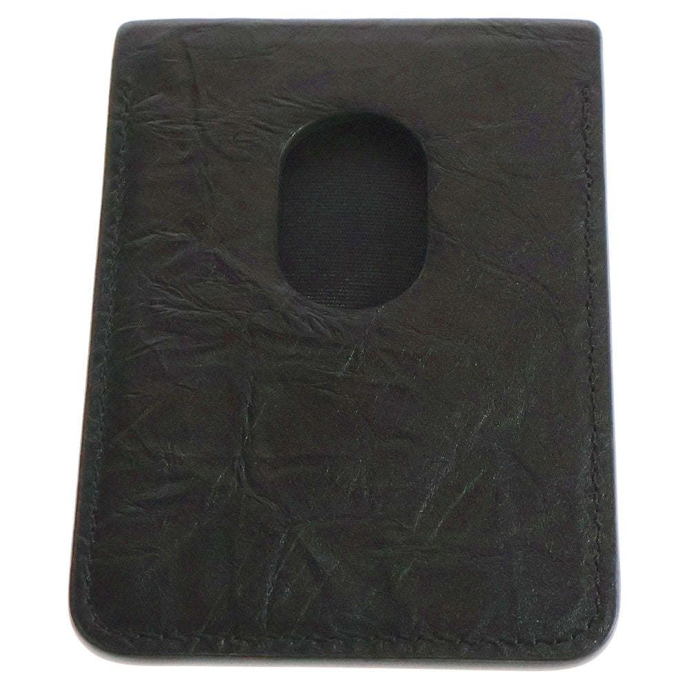 BALENCIAGA(バレンシアガ) キルテッド マグネットパスケース カードケース ブラック