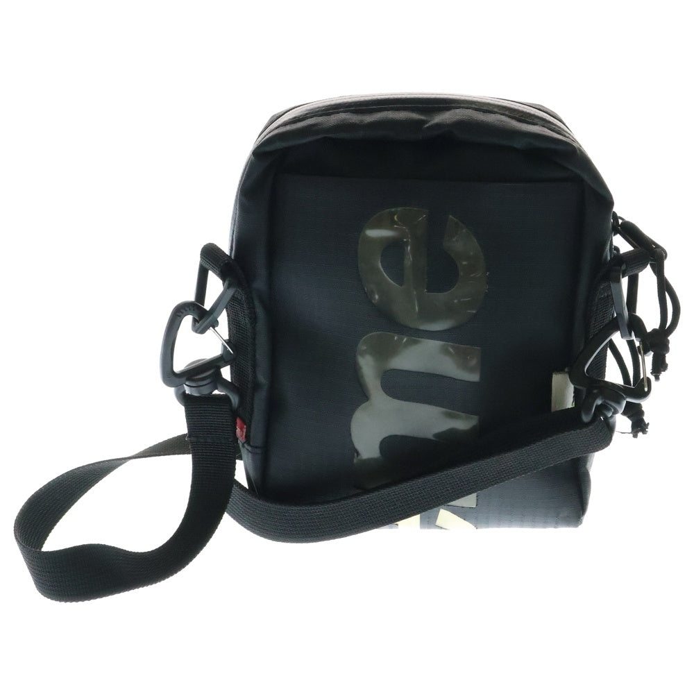 SUPREME(シュプリーム) 21SS Neck Pouch ロゴデザイン ネックポーチ ショルダーバッグ ブラック