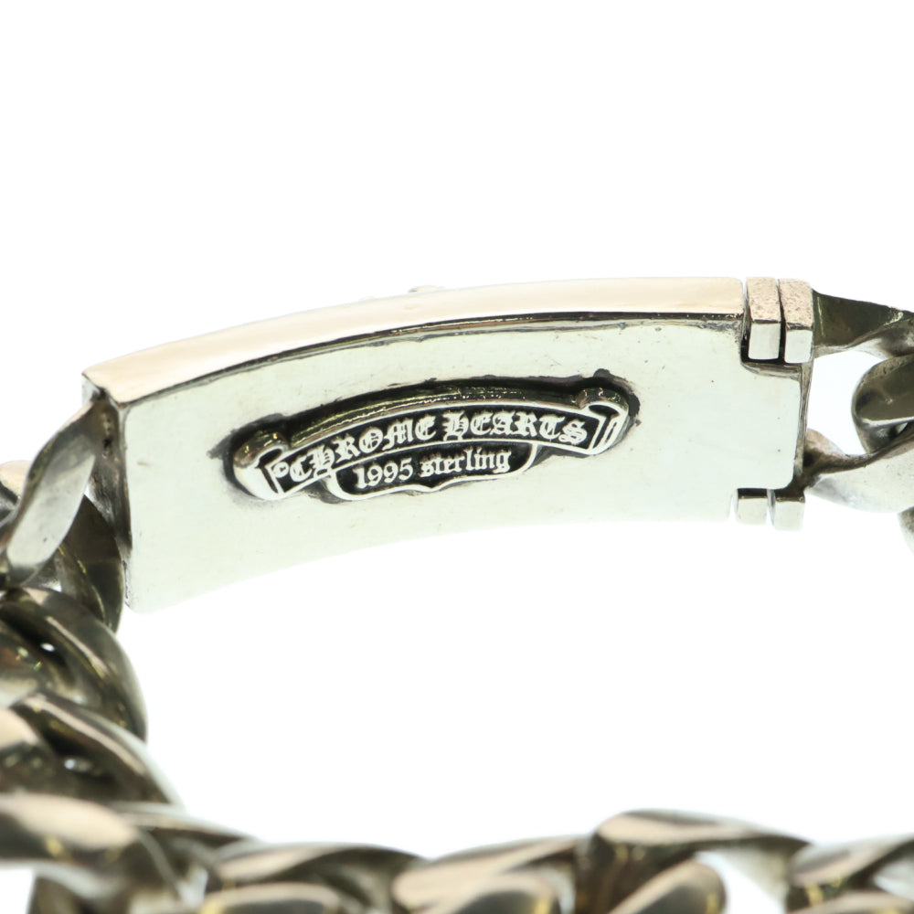 CHROME HEARTS(クロムハーツ) ID DAGGER ダガーIDクラシックリンクブレスレット 13LINK シルバー BCA156