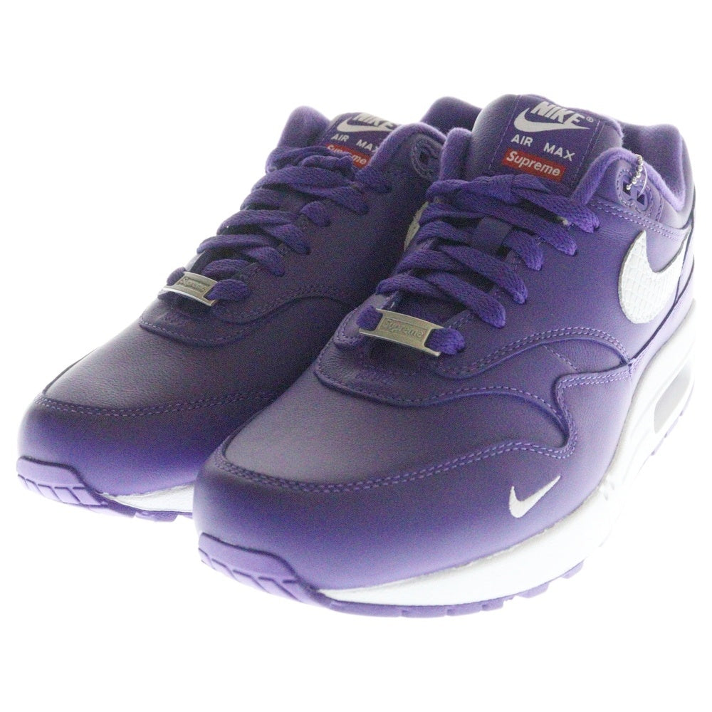 NIKE(ナイキ) 25SS ×Supreme Air Max 1 87 SP Purple Week4 HF8813-500 エアマックス1 87 SP パープル ウィーク4 US10/28.0cm