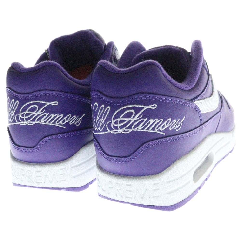 NIKE(ナイキ) 25SS ×Supreme Air Max 1 87 SP Purple Week4 HF8813-500 エアマックス1 87 SP パープル ウィーク4 US10/28.0cm