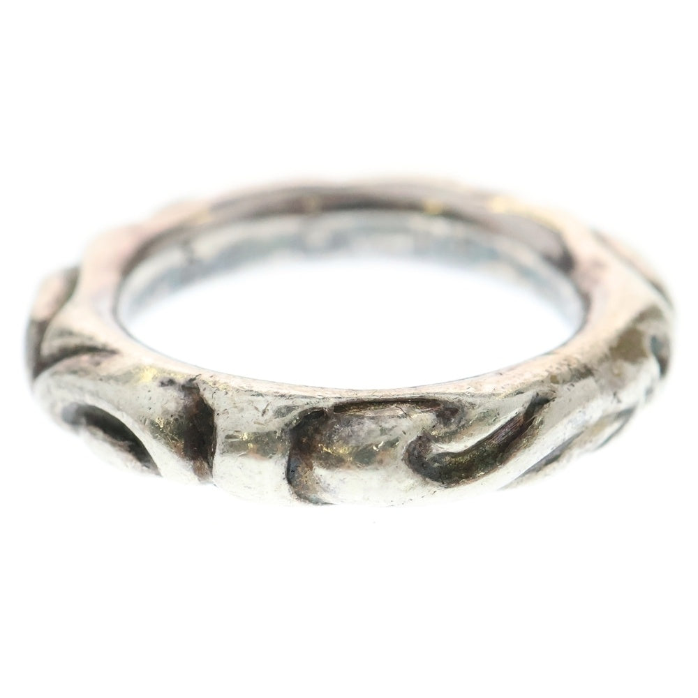 CHROME HEARTS(クロムハーツ) SCRL BAND スクロールバンド リング シルバー BCA351