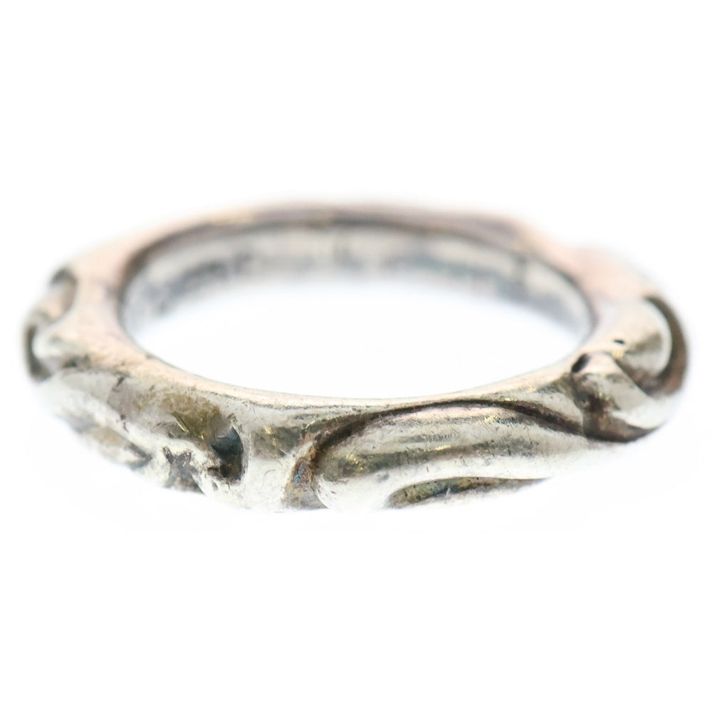 CHROME HEARTS(クロムハーツ) SCRL BAND スクロールバンド リング シルバー BCA351