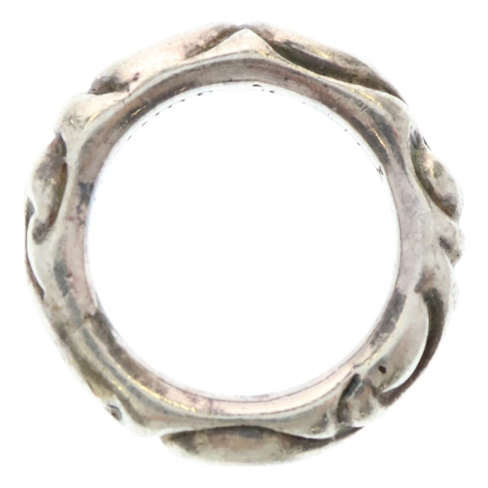 CHROME HEARTS(クロムハーツ) SCRL BAND スクロールバンド リング シルバー BCA351