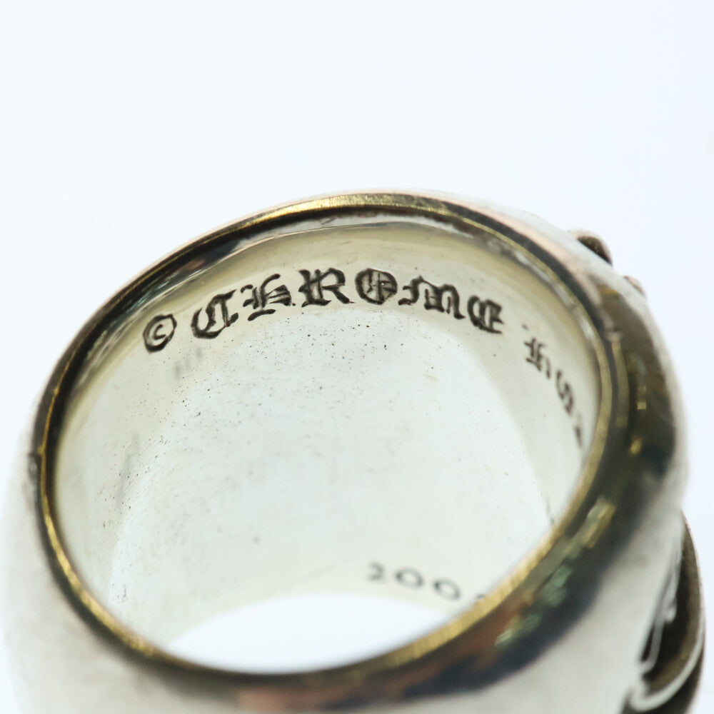CHROME HEARTS(クロムハーツ) CLASSIC OVAL クラシックオーバルクロス リング シルバー BCA340